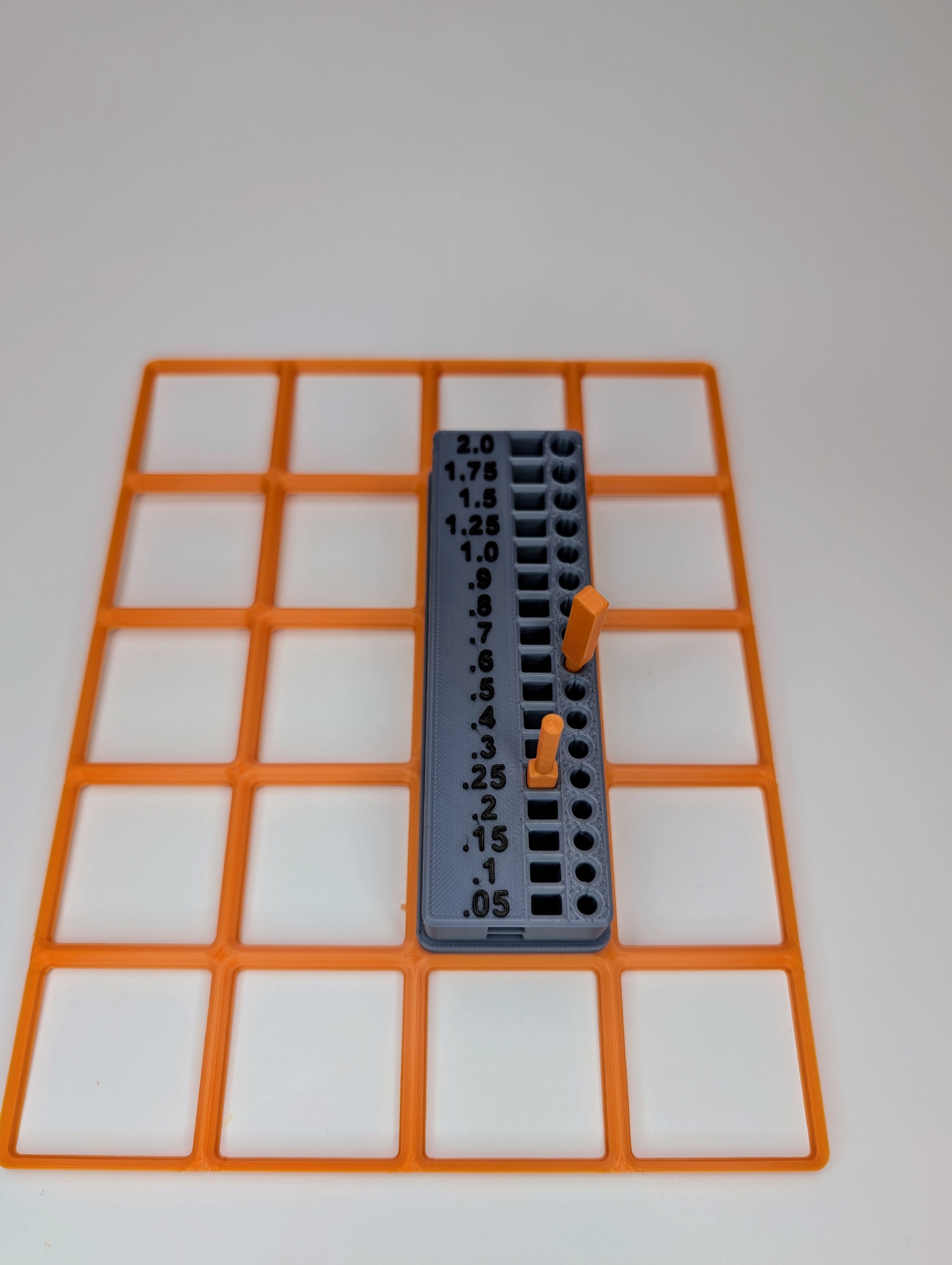 Tolerance and Fitment Test, Gridfinity — miniatura 4
