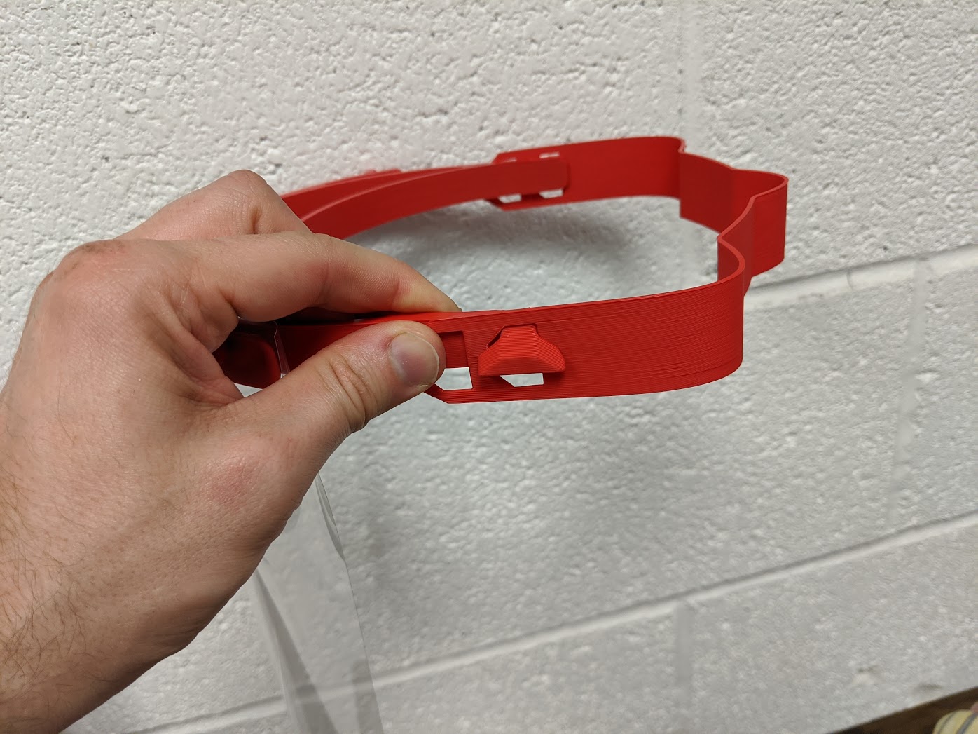 Comfort Strap for US Prusa Face Shield