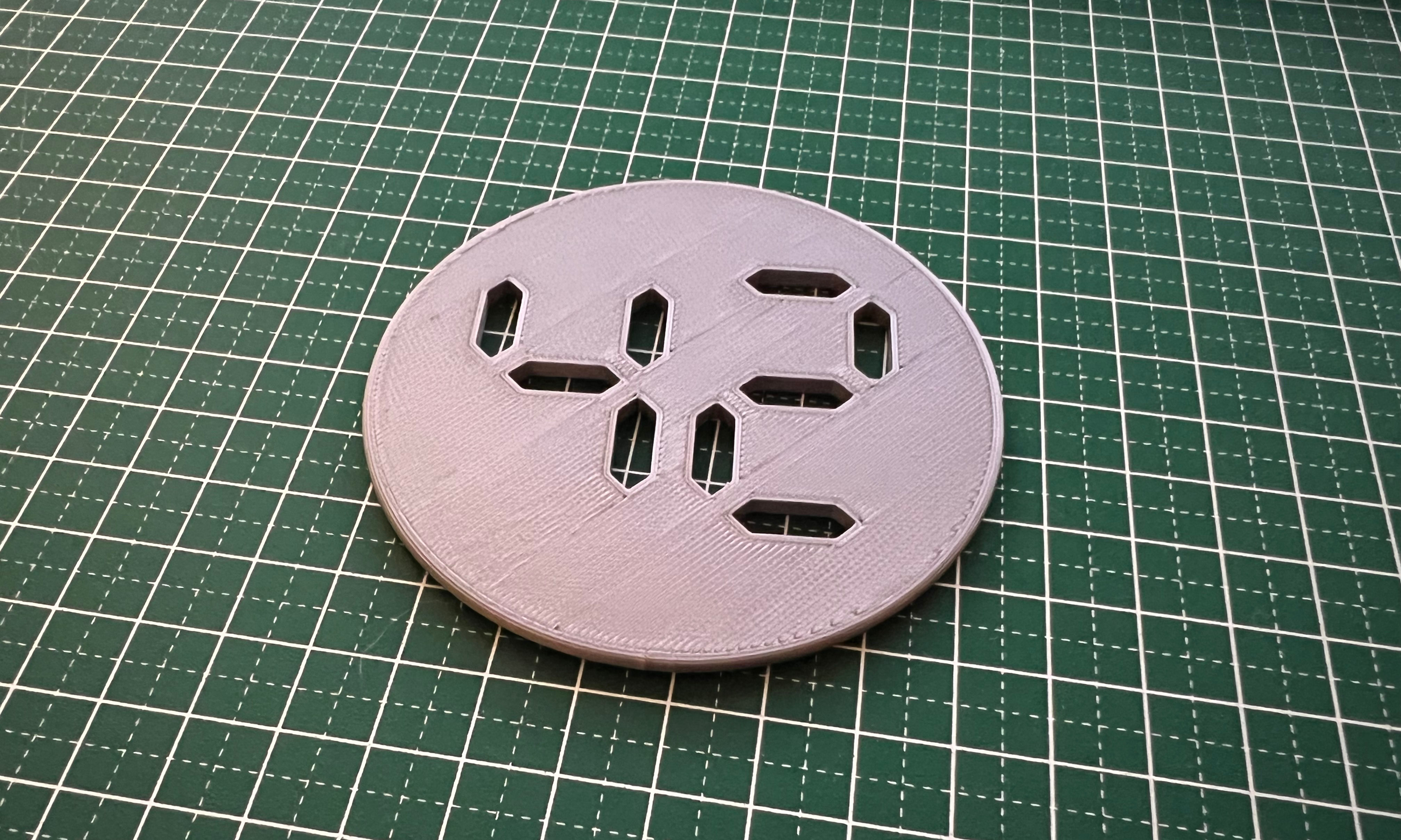 Coaster with digital 42