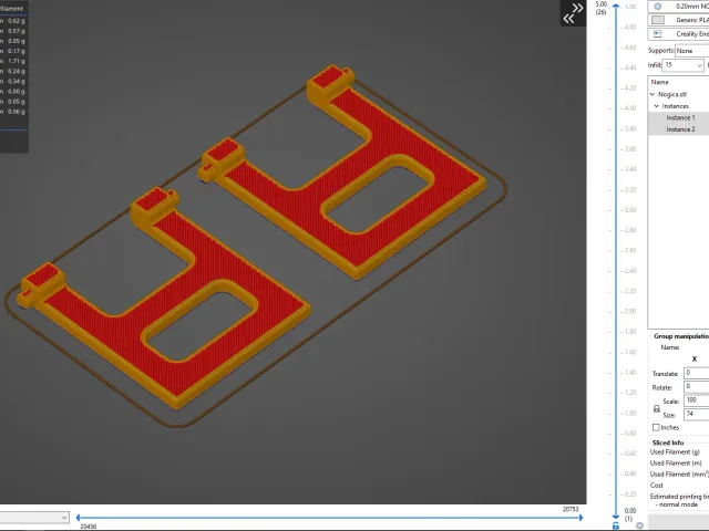 Extended feet for my Logitech keyboard