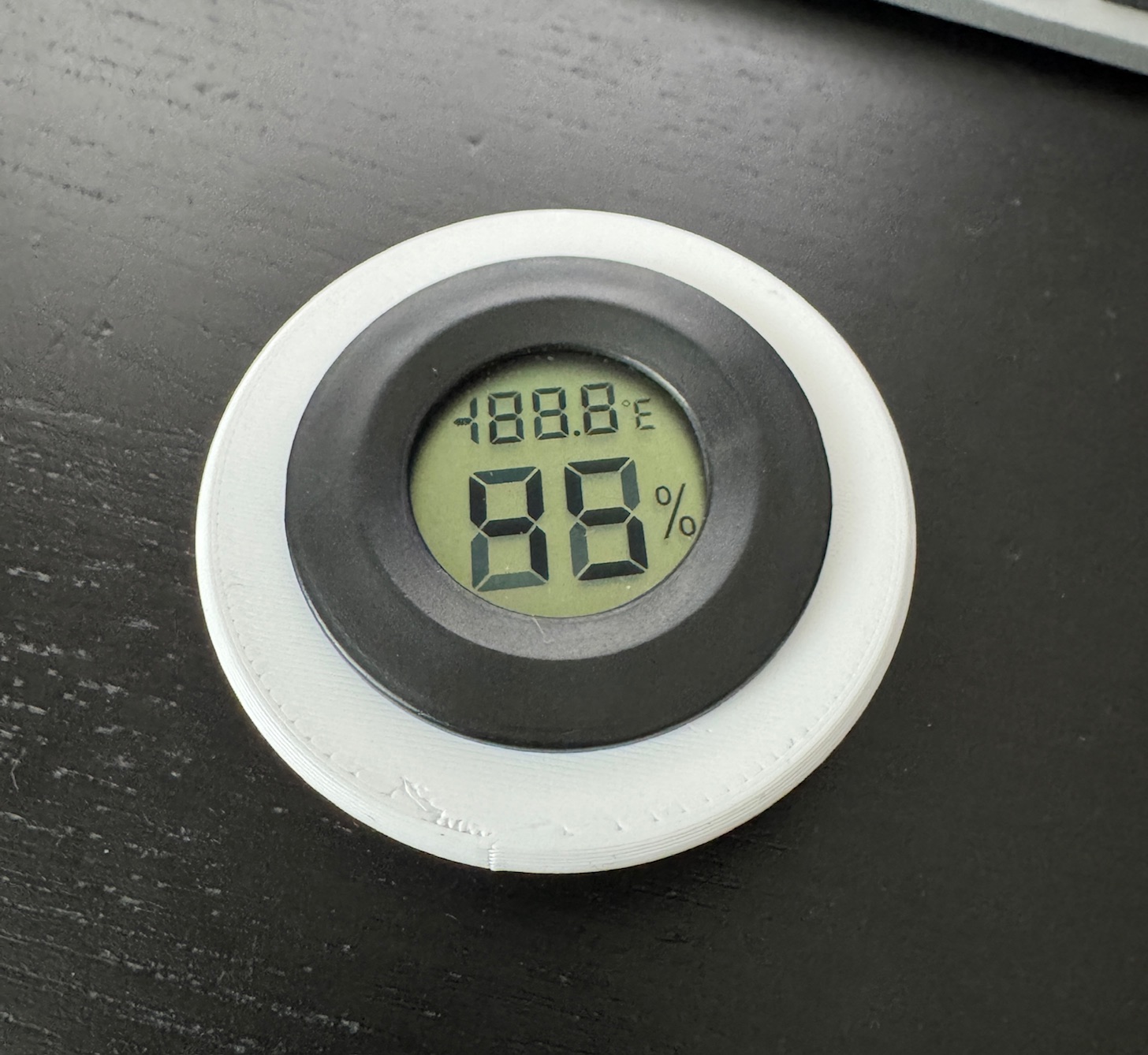 Digital Thermometer/Hygrometer Spool Adapter Ring