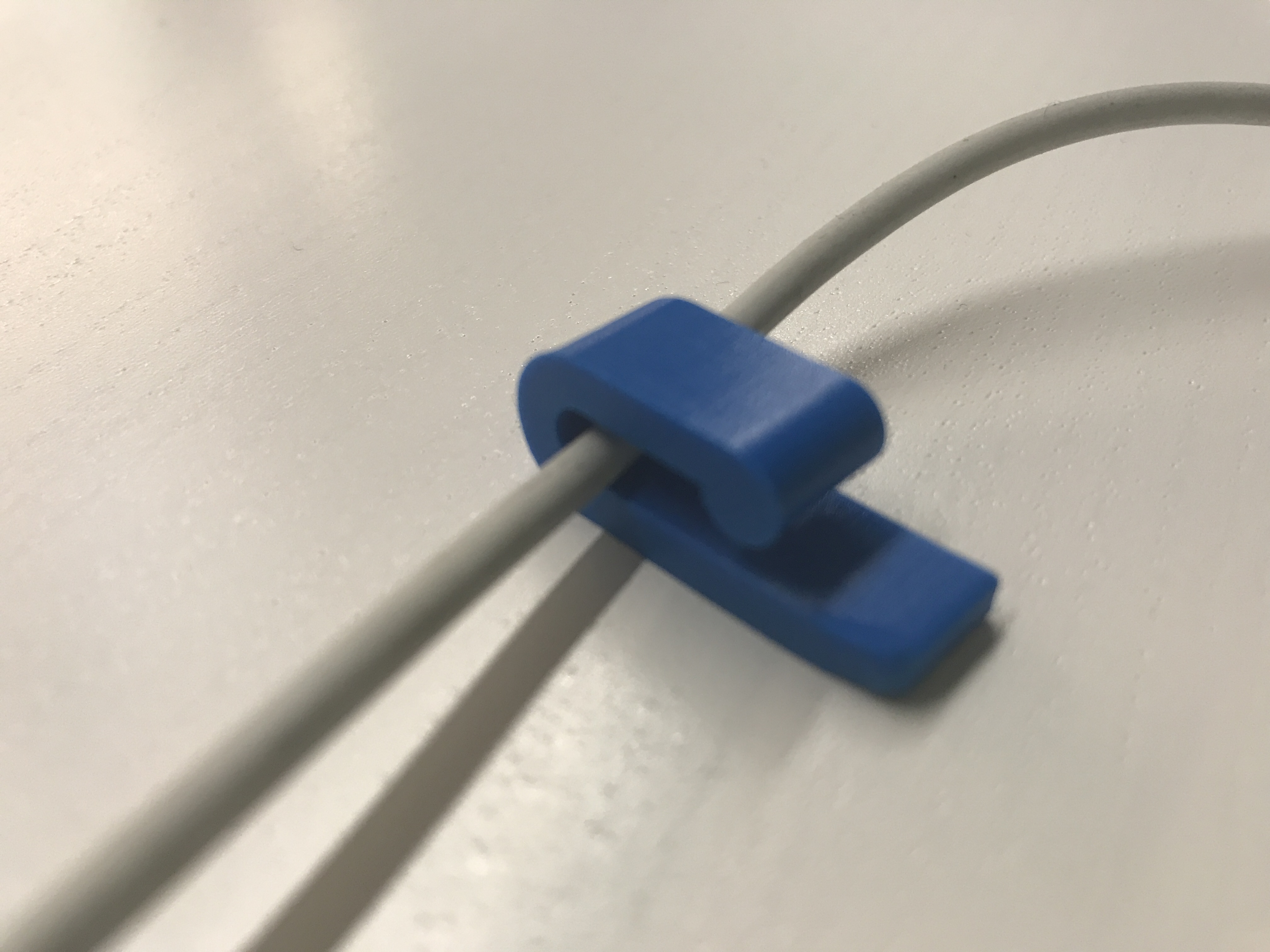 Cable clip by Dave Borghuis | Download free STL model | Printables.com