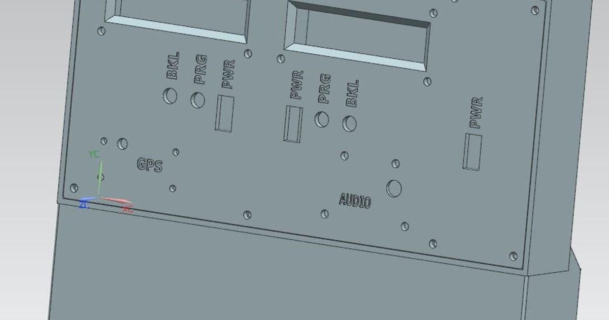 EggFinder LCD & Missile Works T3 Case by Inverted Pursuits Lab