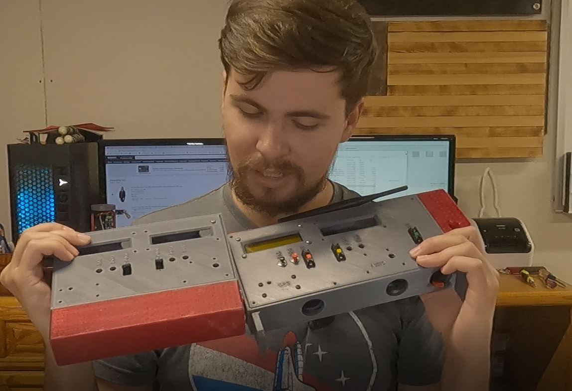 EggFinder LCD & Missile Works T3 Case by Inverted Pursuits Lab