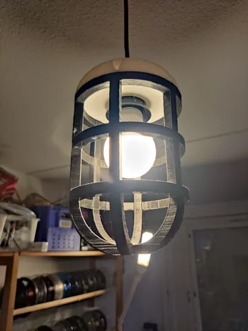 Construction site lamp