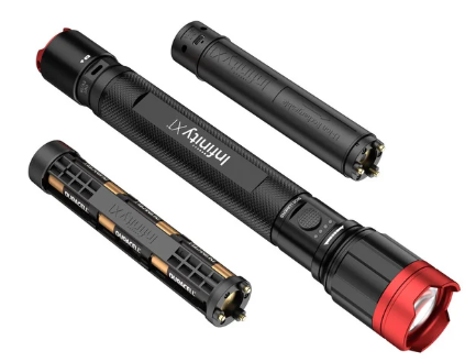 Infinity X1 5000L Dual Power Focusing Flashlight Gridfinity Bin