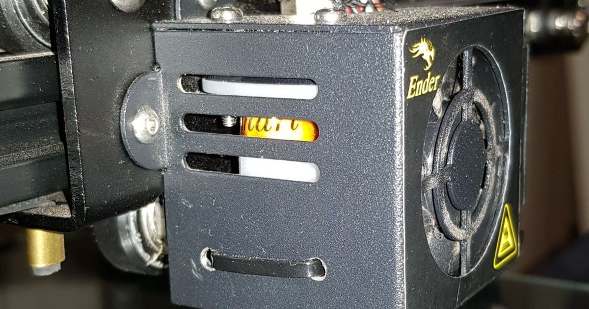 Ender 3 internal bltouch support by jo o r s download free stl model