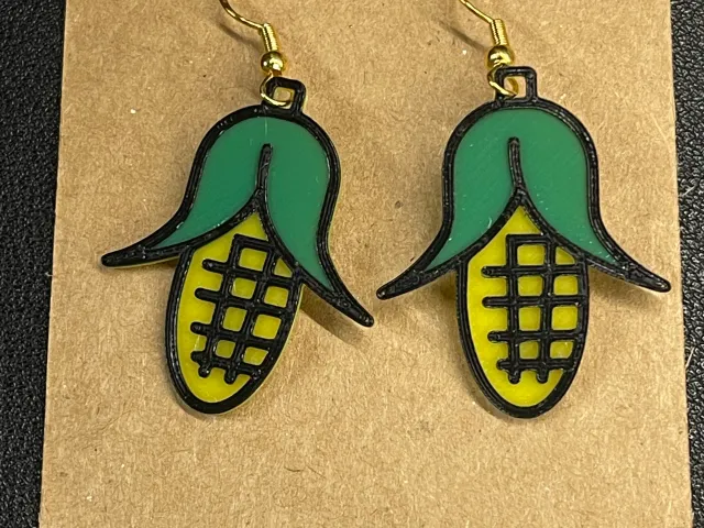 Corn Earrings