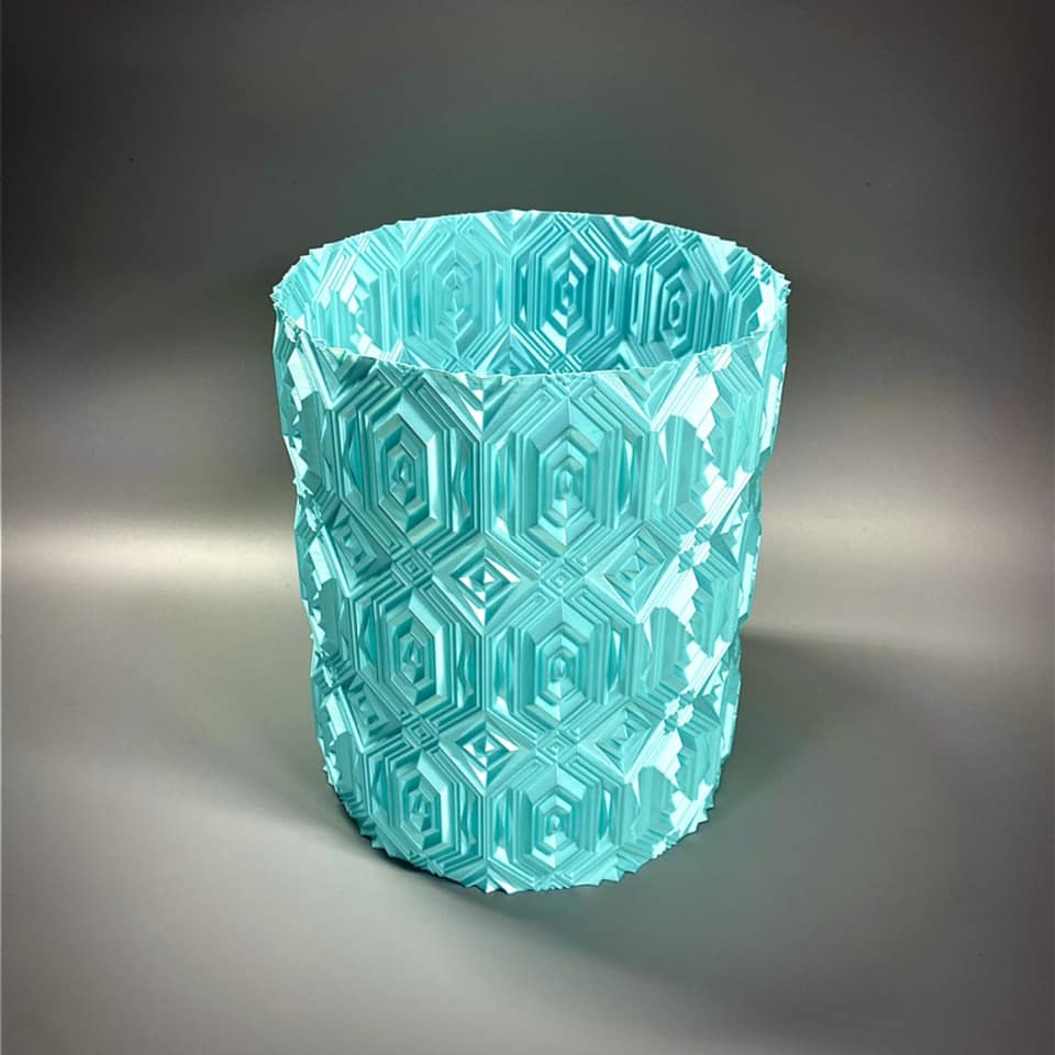 Miniatura 2 do modelo 3D Gem Ripple Vase