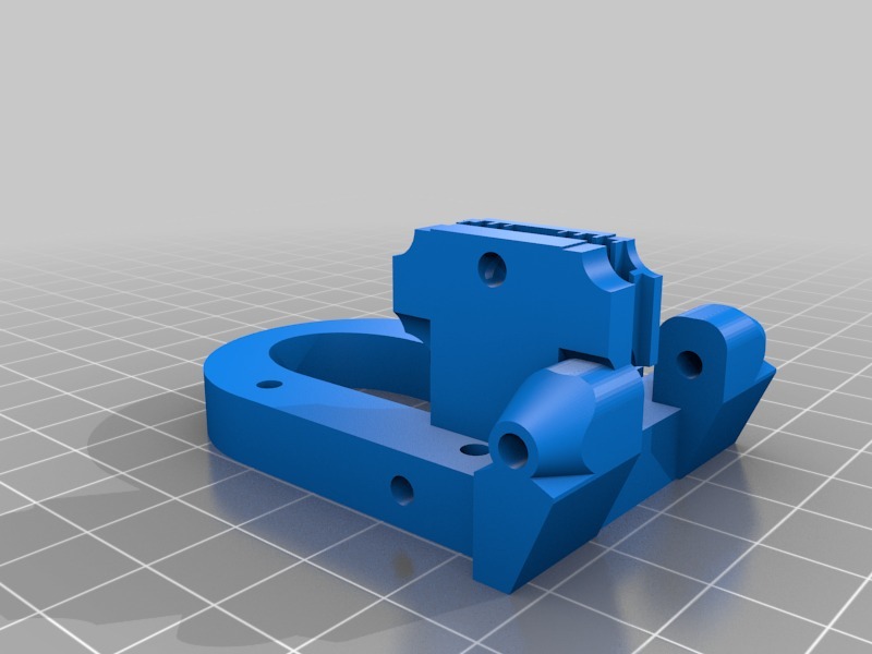 Parameterized Vertical Carriage for Kossel by Chillance | Download free ...