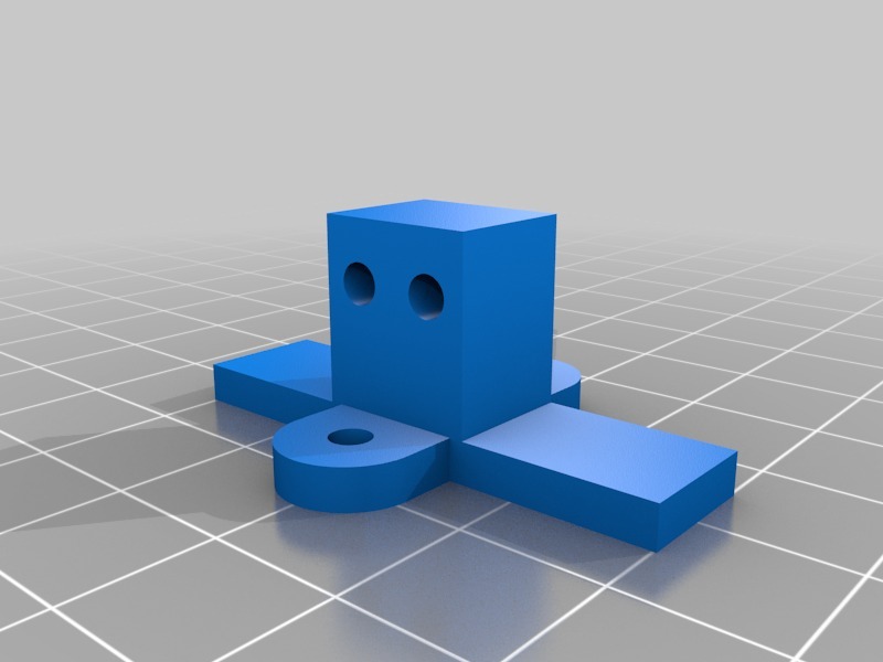 Parameterized Vertical Carriage for Kossel by Chillance | Download free ...