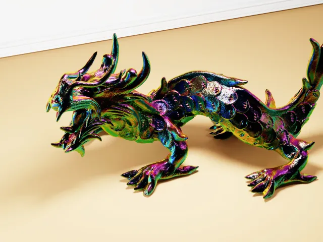 Chinese Dragon Sculpture