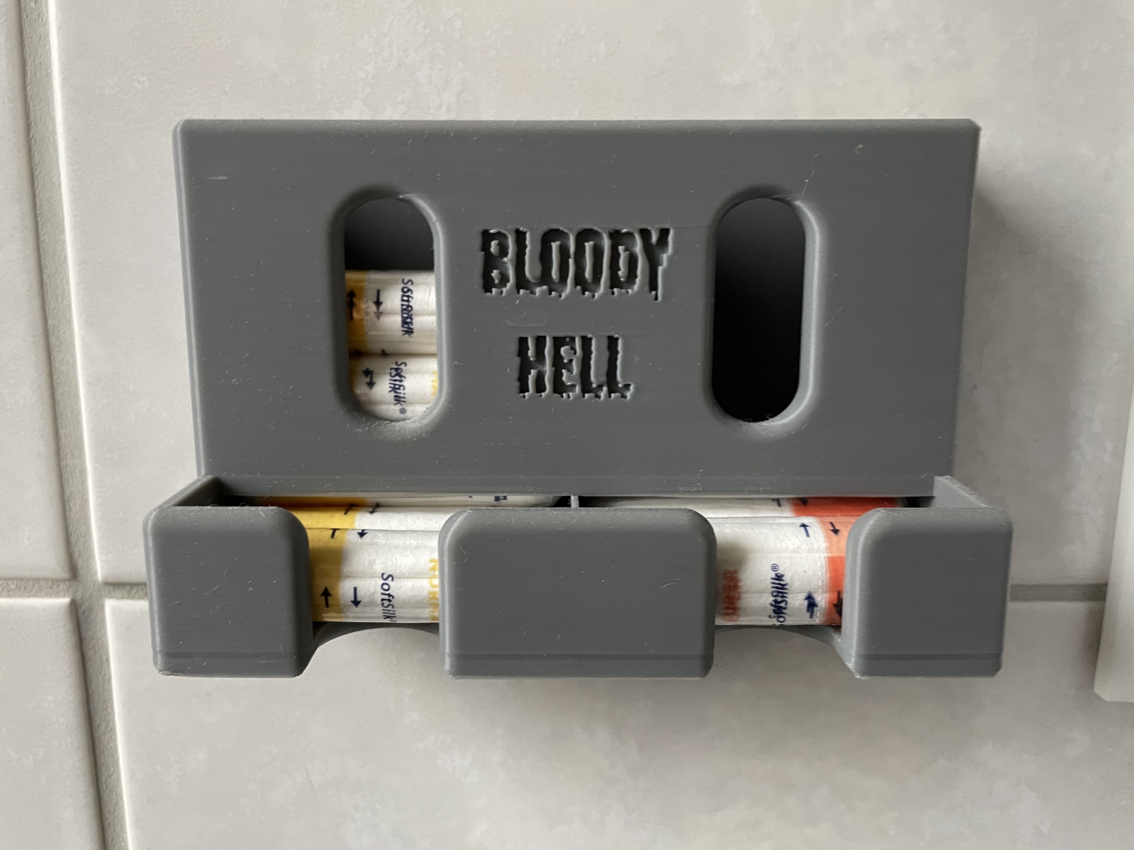 Tampon Dispenser for two sizes