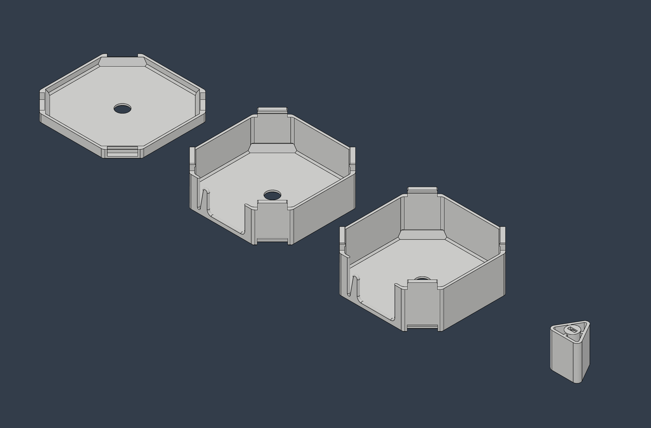Miniatura 4 do modelo 3D Parametric Wire Spool Holder