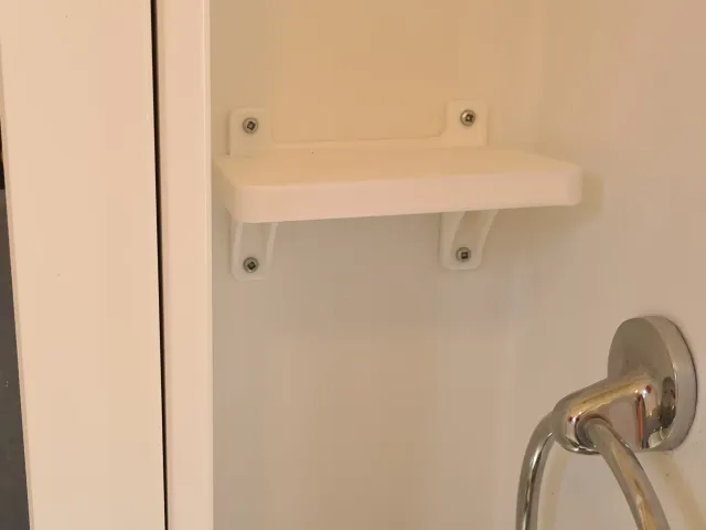 Small Bathroom Shelf