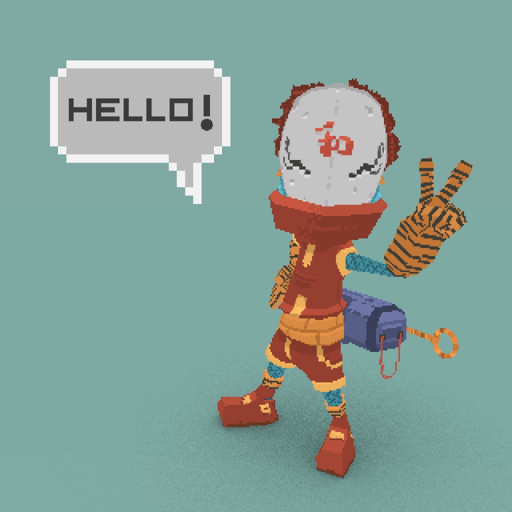 Peace (pixelart texture) — miniatura 2