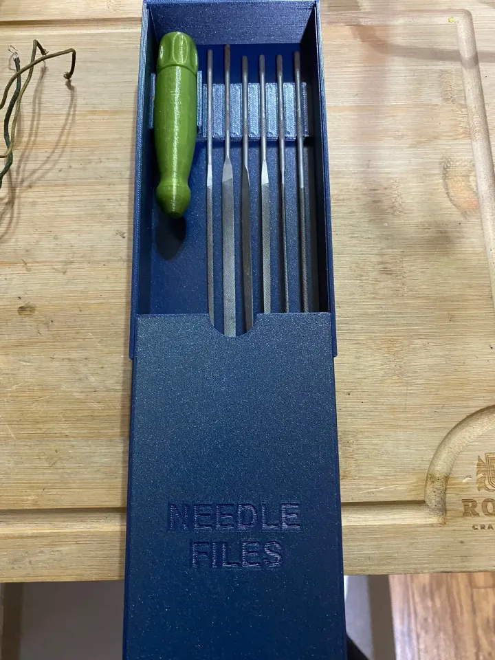 Needle file and handle box by NoMercy06 | Download free STL model ...