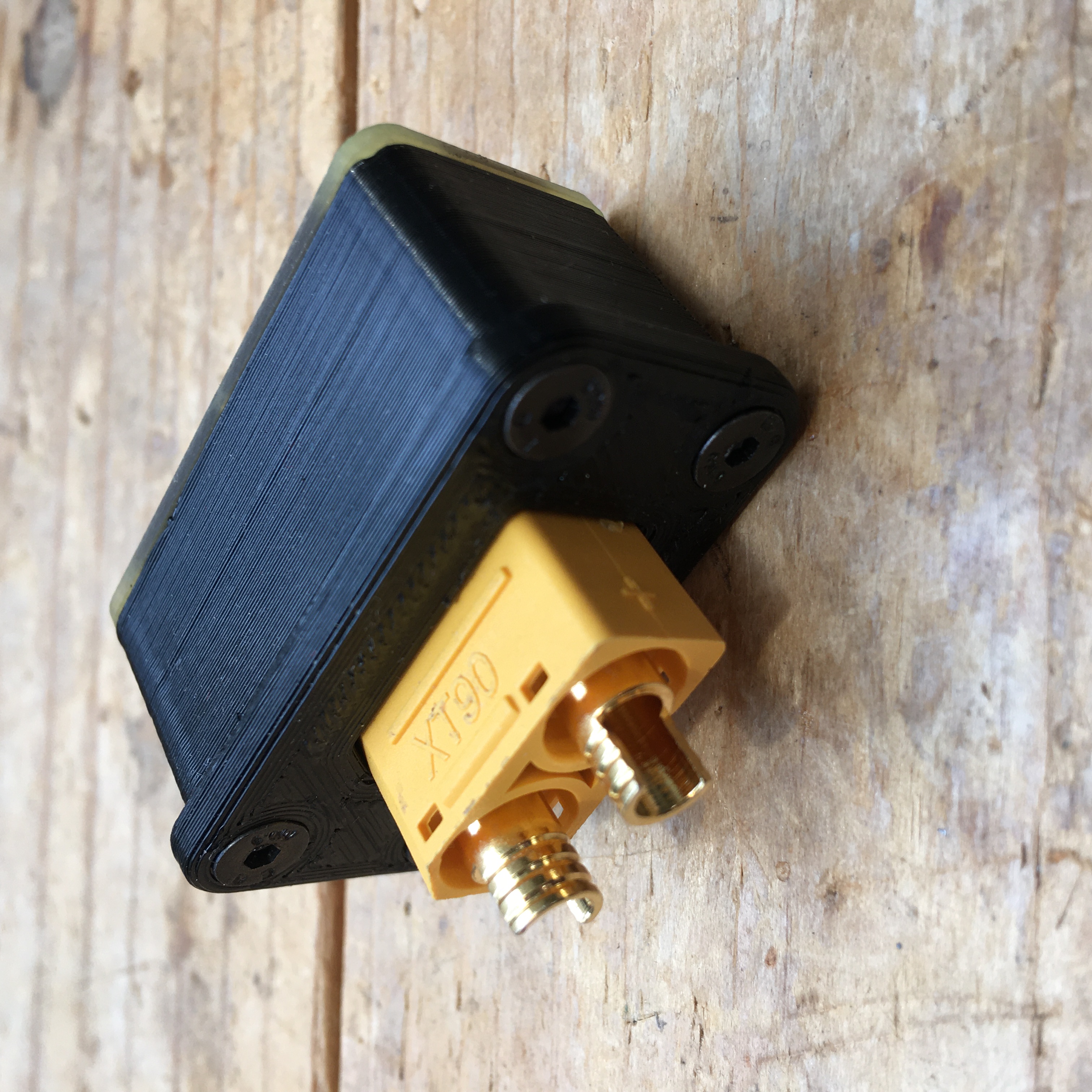 XT90 panel mount by _cybermouse_ | Download free STL model | Printables.com