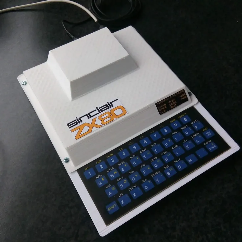 Sinclair ZX80 Replica by Cees Meijer | Download free STL model 