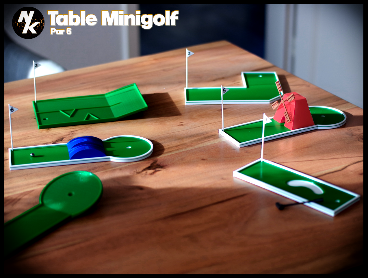 Table Minigolf (Par 6)