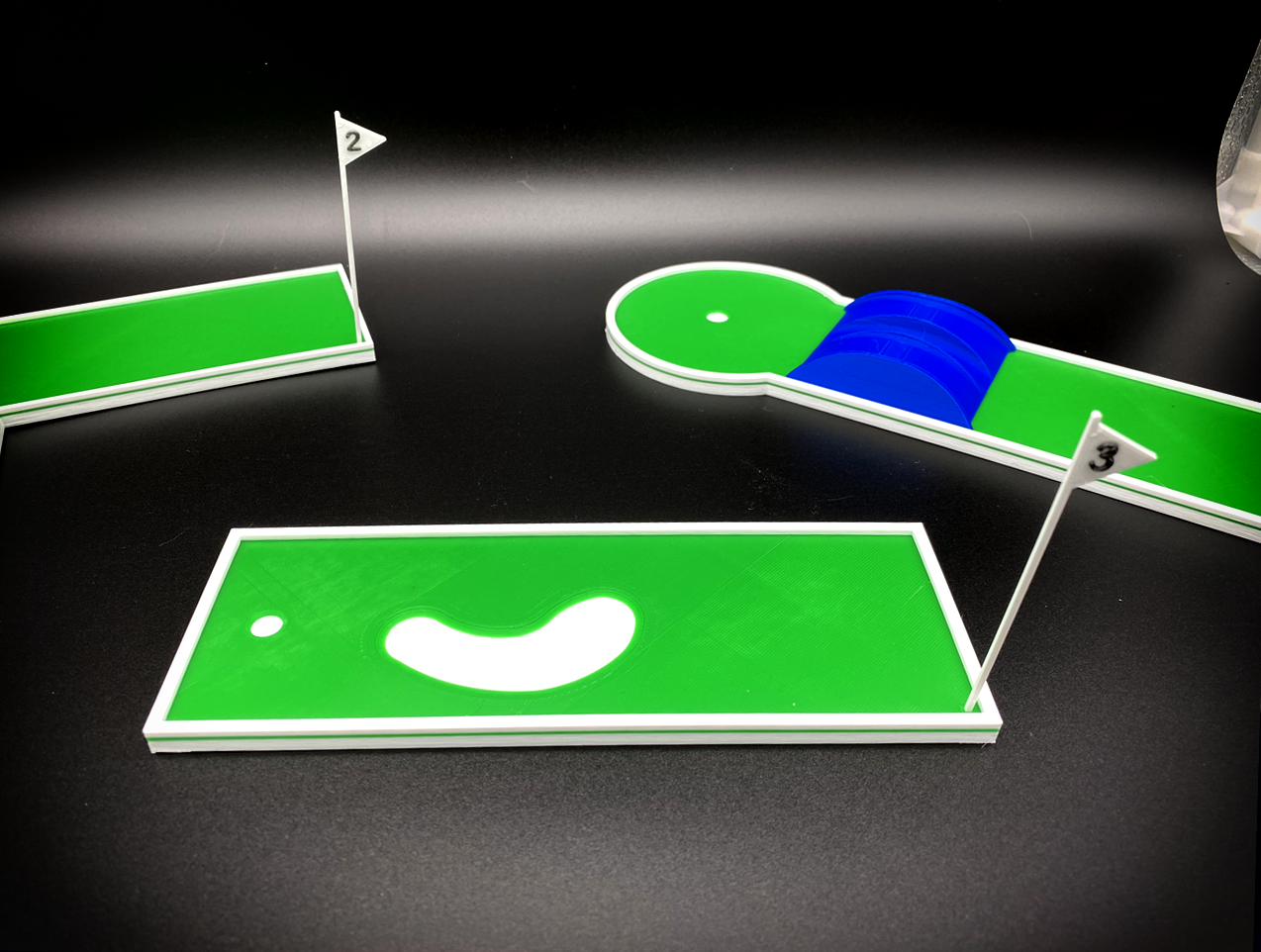 Miniatura 2 do modelo 3D Table Minigolf (Par 6)