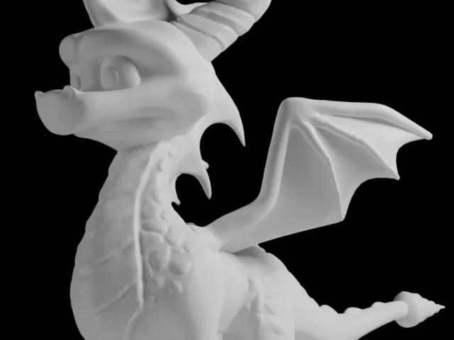 Spyro the Dragon Sculpt