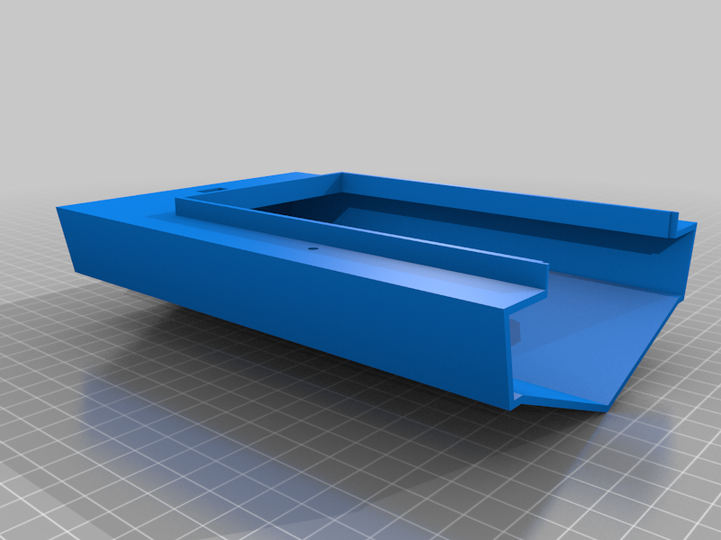 Screwed down lid and 150mm shaft motor mounts for - 3D Printed RC Brushless Speed Boat