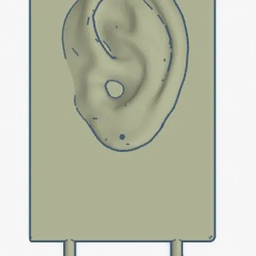 Ear stand for earing display