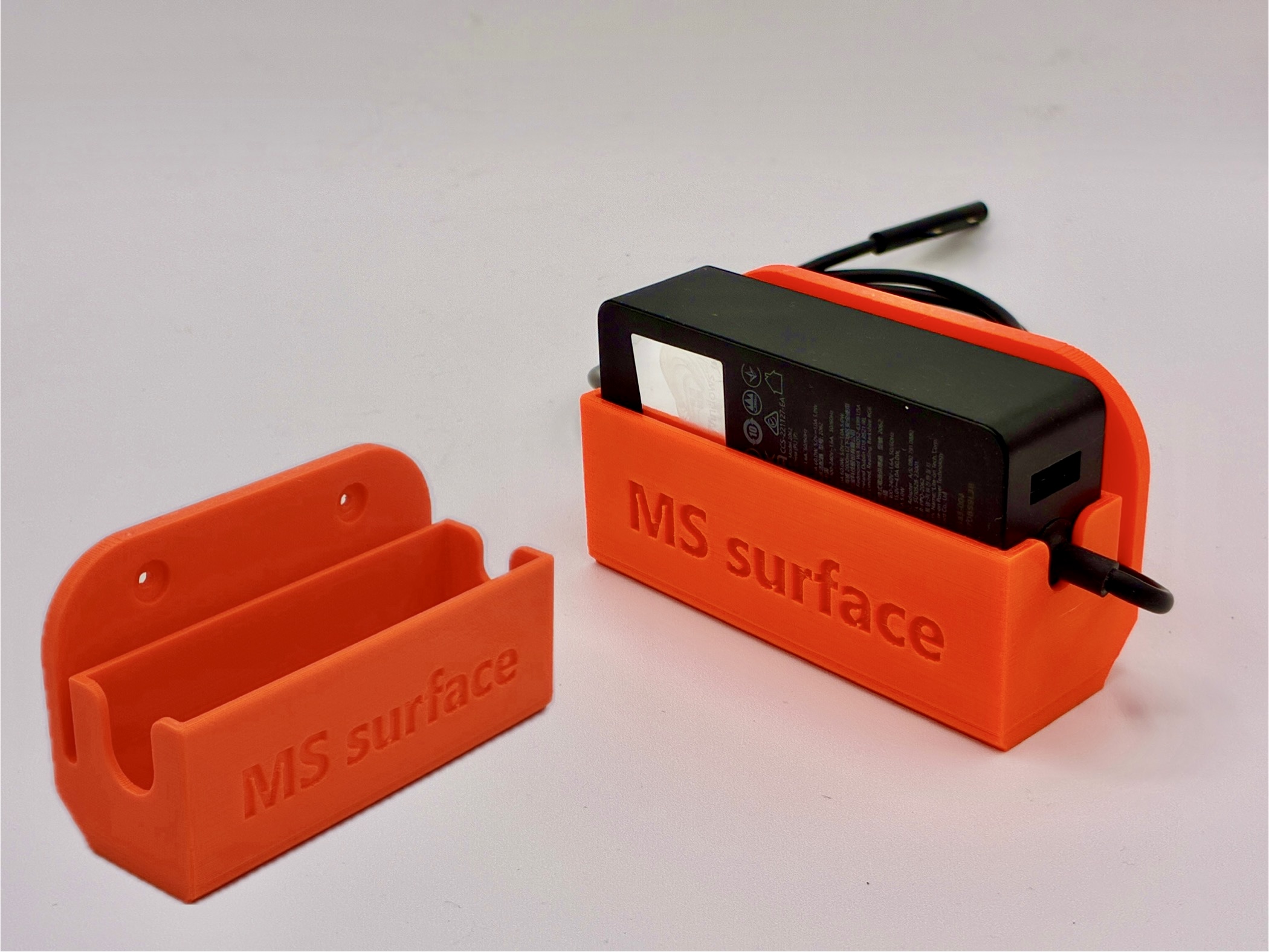 MS Surface - Halterung / Aufnahme Netzteil