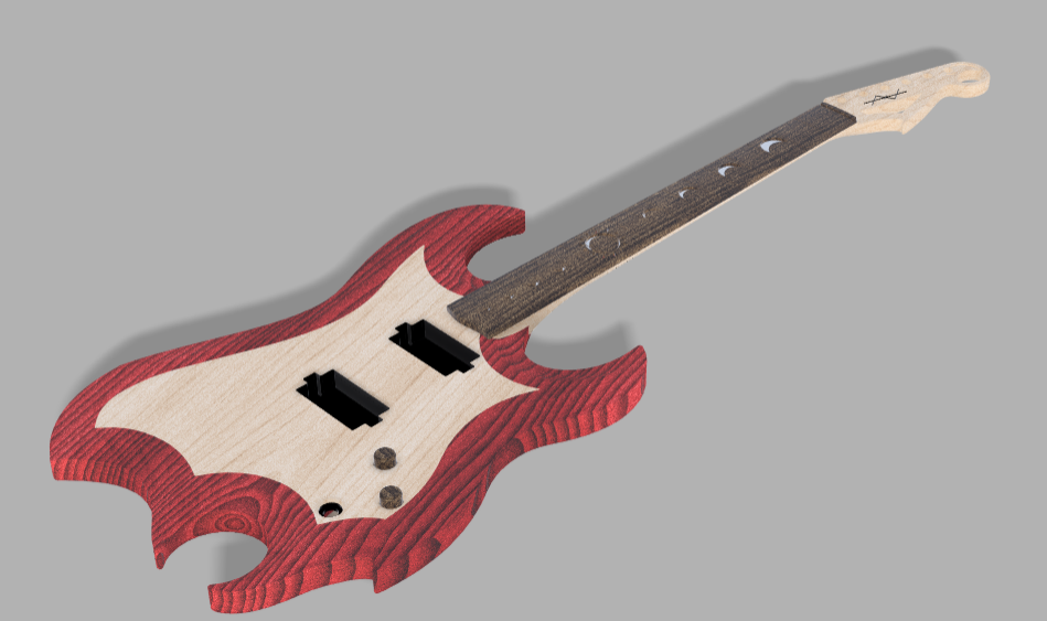 Ring of Fire - a guitar for CNC