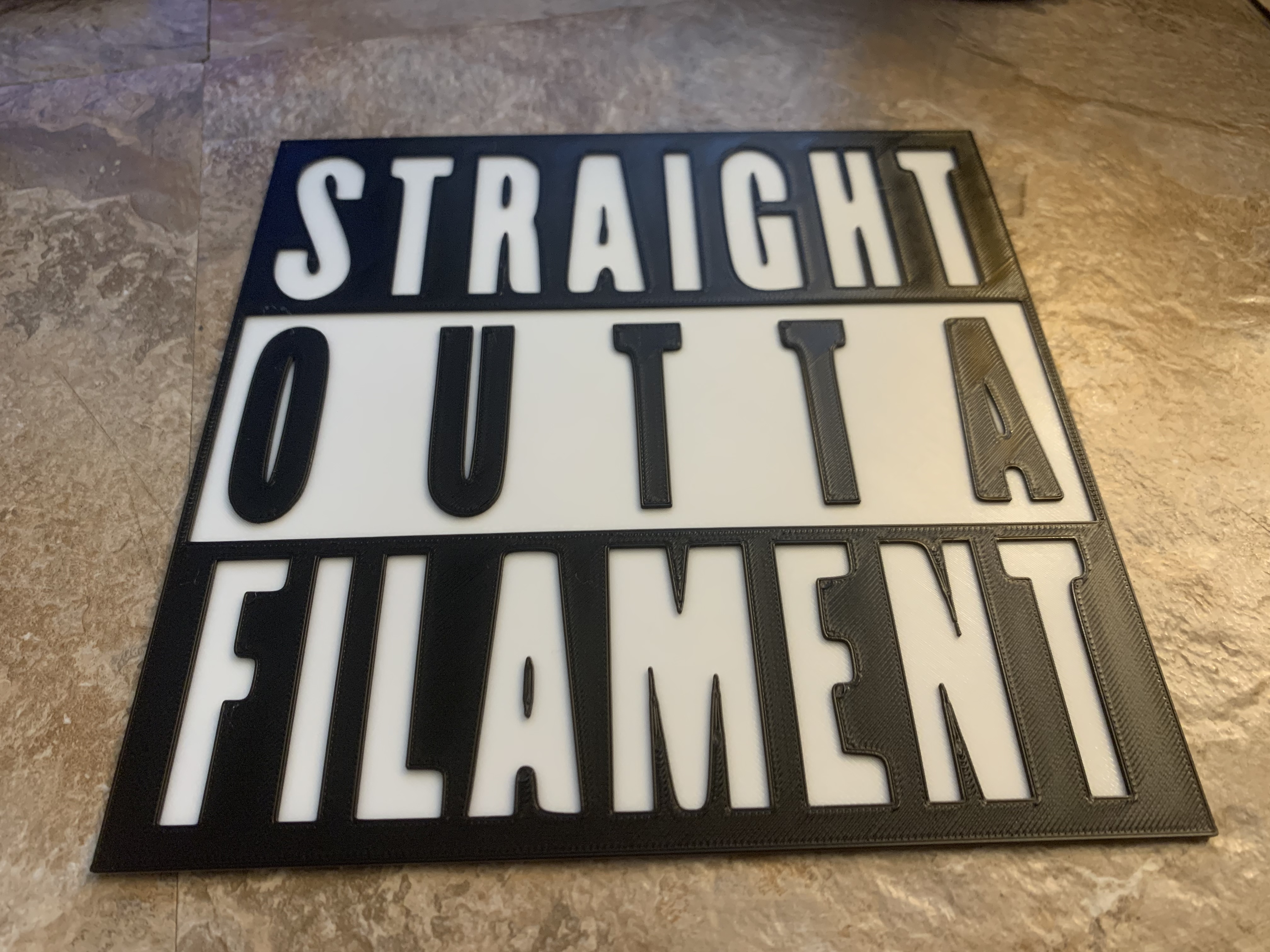 Straight Outta Filament