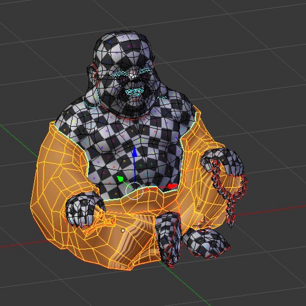 Miniatura 2 do modelo 3D Laughing Buddha