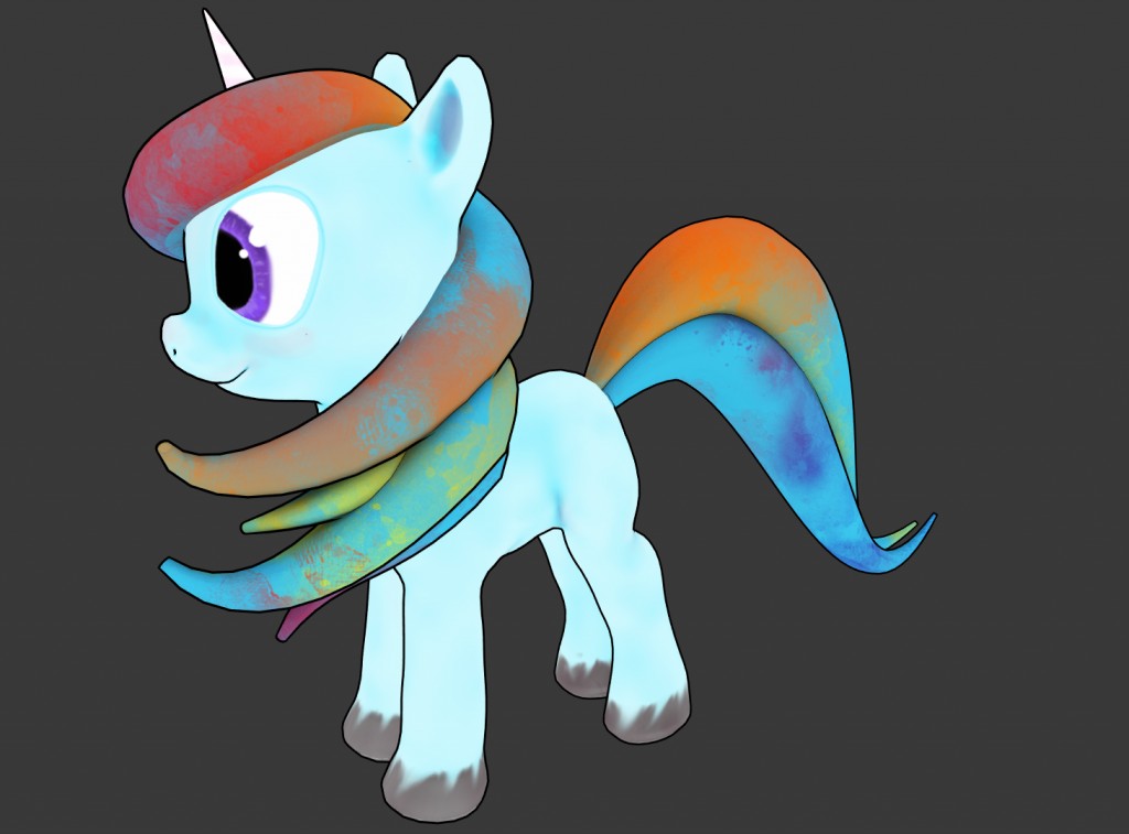MLP inspired unicorn by Books | Download free STL model | Printables.com