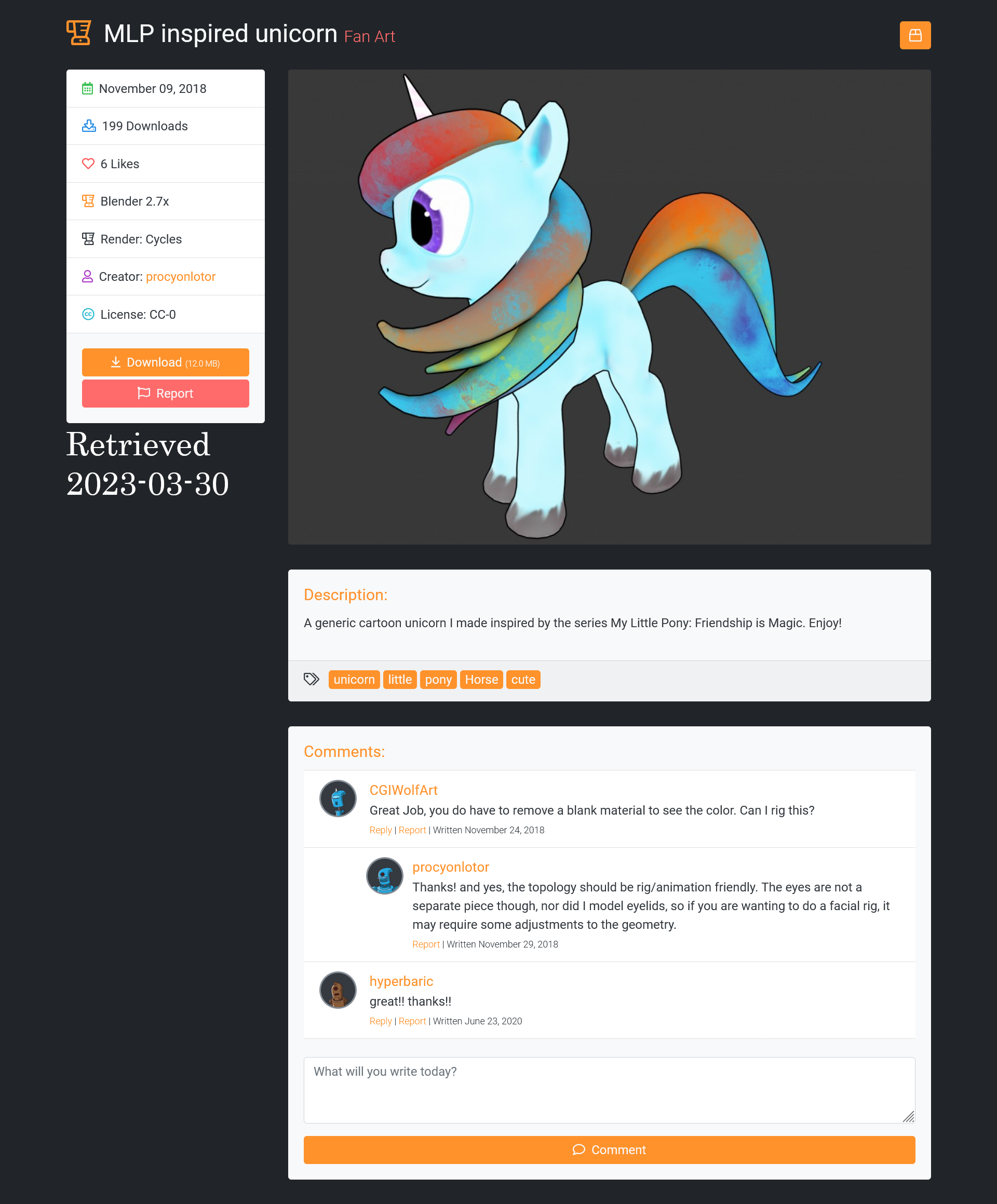 MLP inspired unicorn by Books | Download free STL model | Printables.com