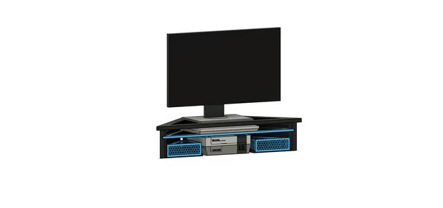 Monitor Stand / Riser for Corner Desk