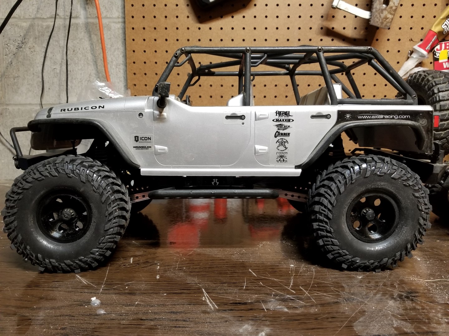 1.9 beadlock crawler wheel for RC