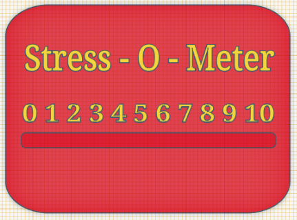 Stress-O-Meter (Stretched Text)