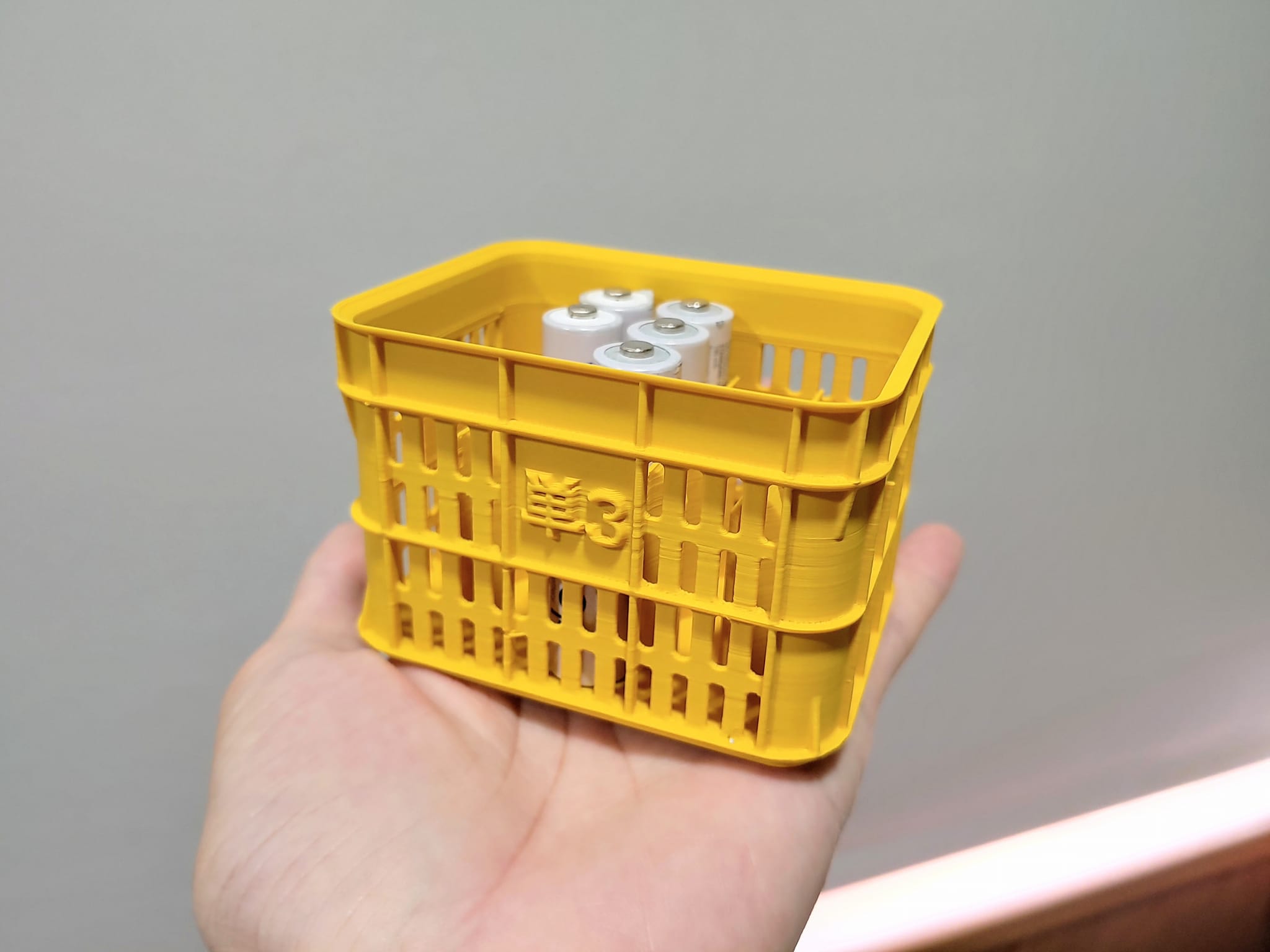 Challenging AA&AAA Batteries Basket support-free