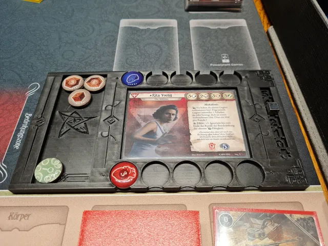 Arkham Horror LCG Investigator Board