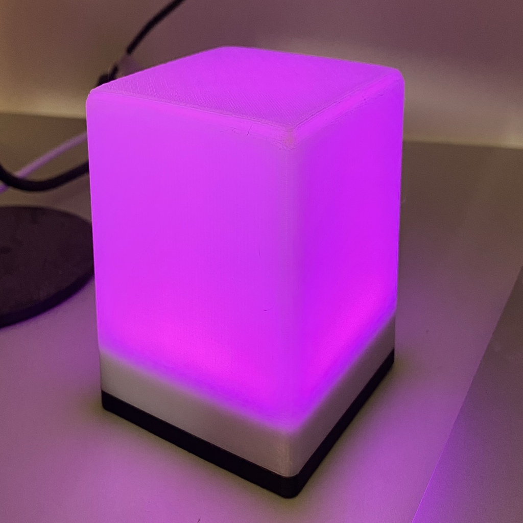 Wemos cube lamp by plankto download free stl model printables