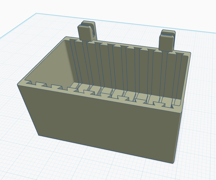 E-track box 4 3/4 inches (slotted)