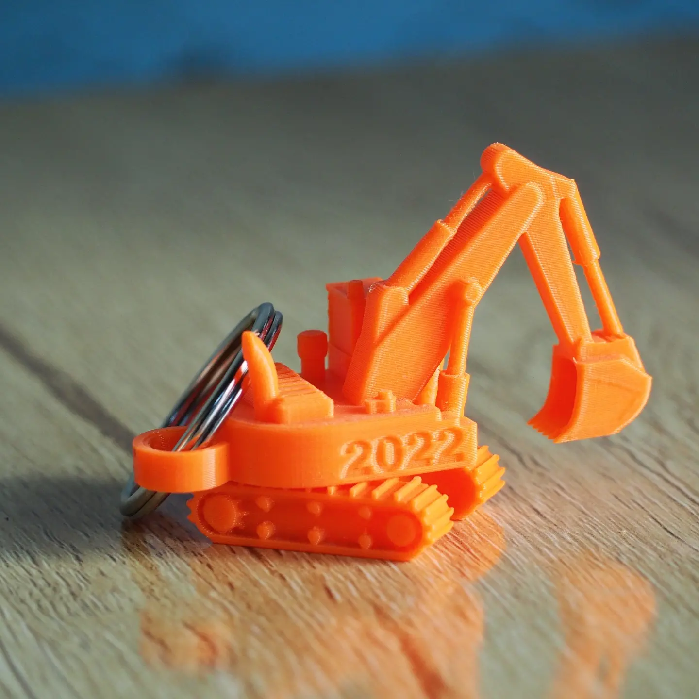 Miniatura 2 do modelo 3D Mini Excavator key chain