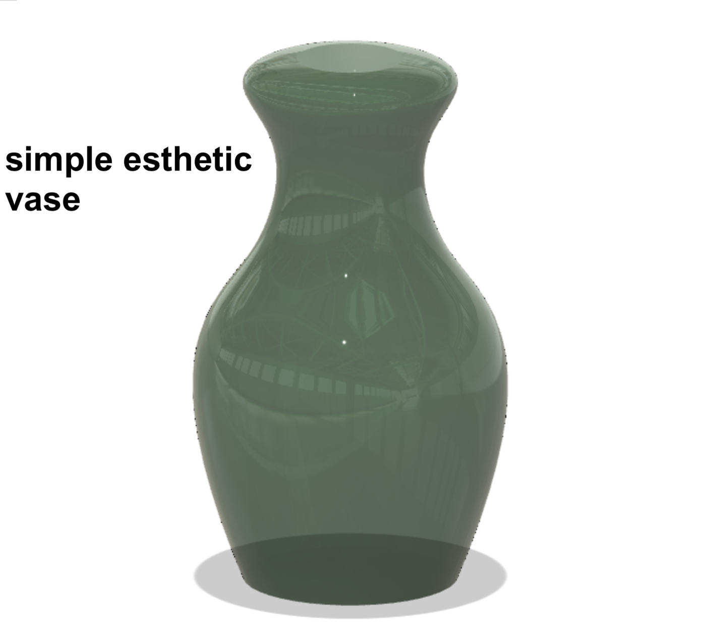 Simple vase