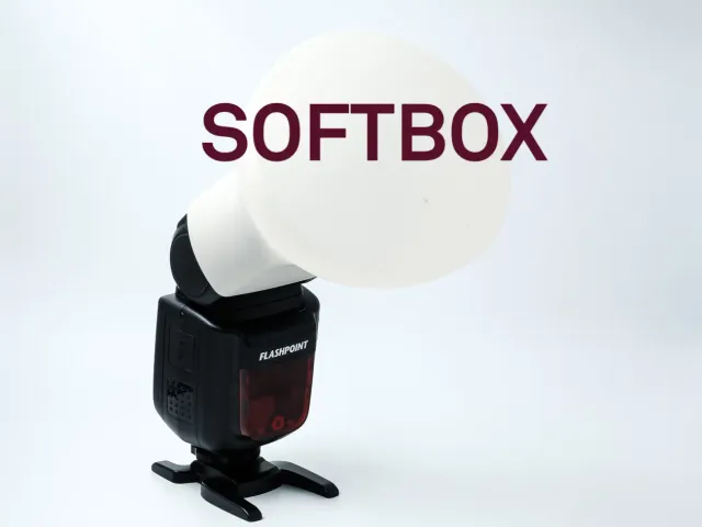 Flash Softbox Vase Mode