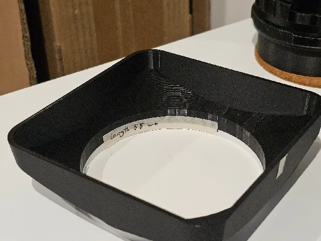 lens hood for Pentax 6x7 55mm F3.5