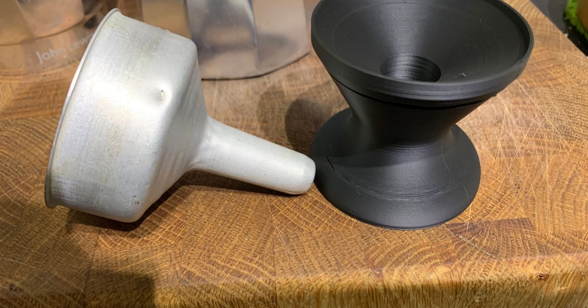 Moka Pot Coffee Filter Holder by Vect Download free STL model