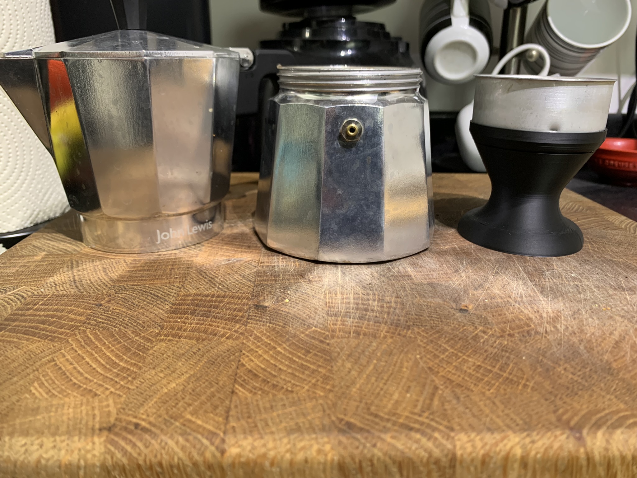 Moka Pot Coffee Filter Holder by Vect Download free STL model