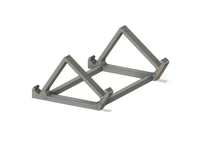 Laptop stand dual angles, 56° and 38°