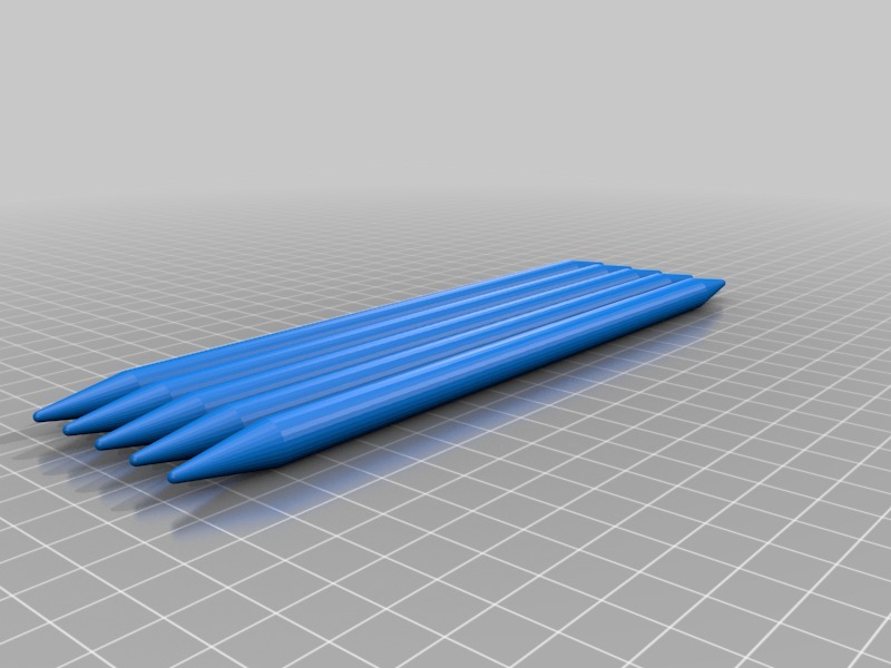 9mmx177.8 double pointed