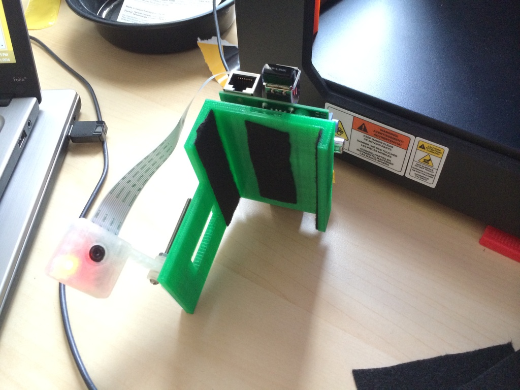 Raspberry Pi Sled for Makerbot Replicator 2 — miniatura 2